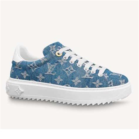 blauwe louis vuitton sneakers|Louis Vuitton ladies sneakers.